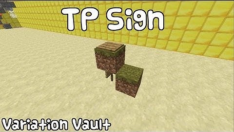 Minecraft Bukkit Plugin - TP SIGN - Create signs that teleport anywhere!