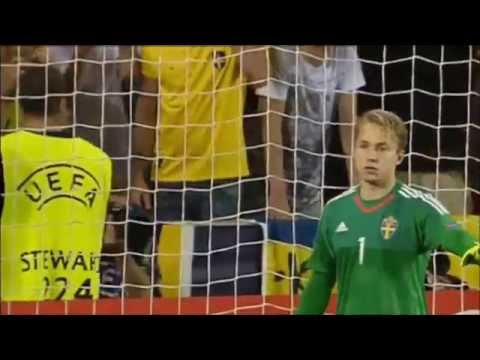 U21 EM Final 2015 Sverige-Portugal hela straffläggningen