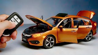 1:18 Honda Civic Diecast Model Car Unboxing & Review