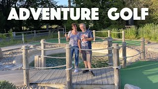 ADVENTURE GOLF - Mini Golf & Vlog - Safe Family Activity