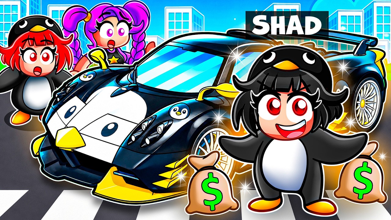 I Spent $967,876 on The NEW GUGUGAGA PENGUIN CAR in Driving Empire! (Roblox)