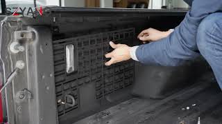 How to install Jeep Gladiator JT side bed molle panel