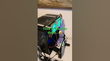 Shut down first ever GPU mining rig..goodbye my old friend👋😓 #shorts #eth #crypto #btc #goodbye #cry