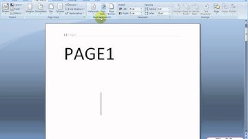 How to add a watermark to a document? | Word 2007