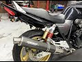 マフラー音】STRIKER製フルエキゾーストマフラー | ホンダ CB400SF/SB