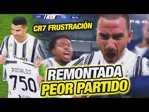 La Juventus de Cristiano Ronaldo Remonta en el PEOR Partido con Pirlo – Juventus vs Torino 2-1