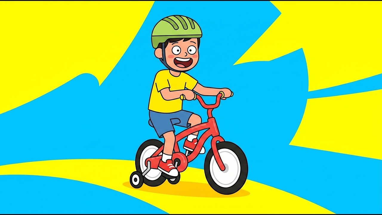 My First Bicycle Ride Song for Toddlers | GheeGee TV - YouTube