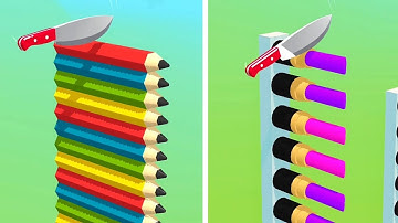 Slice It All Game! Very Satisfying and Relaxing ASMR Slicing Video NEW UPDATE