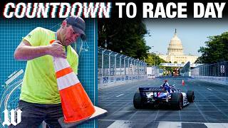 How an INDYCAR Grand Prix Circuit is Built for 280,000 Fans in Washington D.C. (ft. Marcus Ericsson)