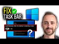 Windows Taskbar NOT SHOWING? Fix It FAST in 2025!