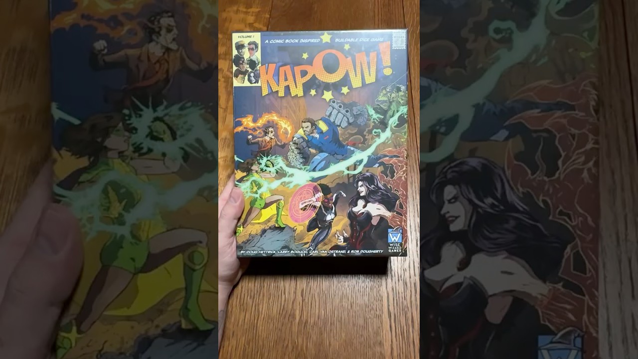 Unboxing Kapow! Volume 1 from @wisewizardgames