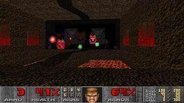 Doom Scythe (2003) MAP06: "Pressure Point" UV -Fast Speedrun 1:25 100% Kills 100% Secrets
