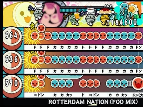 【太鼓の達人7】ROTTERDAM NATION (FOO MIX) 全良 (+全譜面分岐)