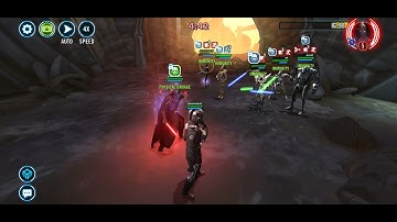 Vader soloing GG with datacron in TW SWGOH