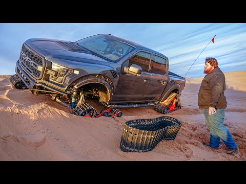 Can the Tracked Raptor Survive the Sahara Desert? (It Failed)