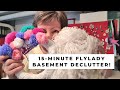 15-minute basement DECLUTTER! Flylady, Crafts, my Hygge Home!