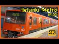 Helsinki metro M100 (in 2020) 【4K】