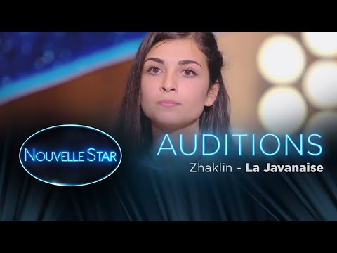 Zhaklin - "La Javanaise" - Auditions - Nouvelle star 2017