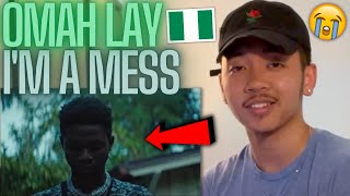 Omah Lay - i'm a mess (Official Music Video) AMERICAN REACTION! Nigerian Music 🇳🇬❤️