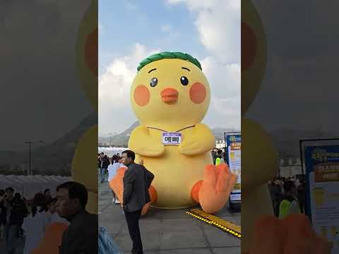 2026 부활절 퍼레이드 대형 병아리 예삐