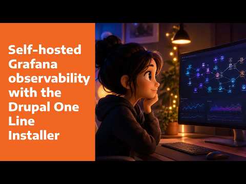 See every AI call in Drupal: self-hosted Grafana observability with the One Line Installer