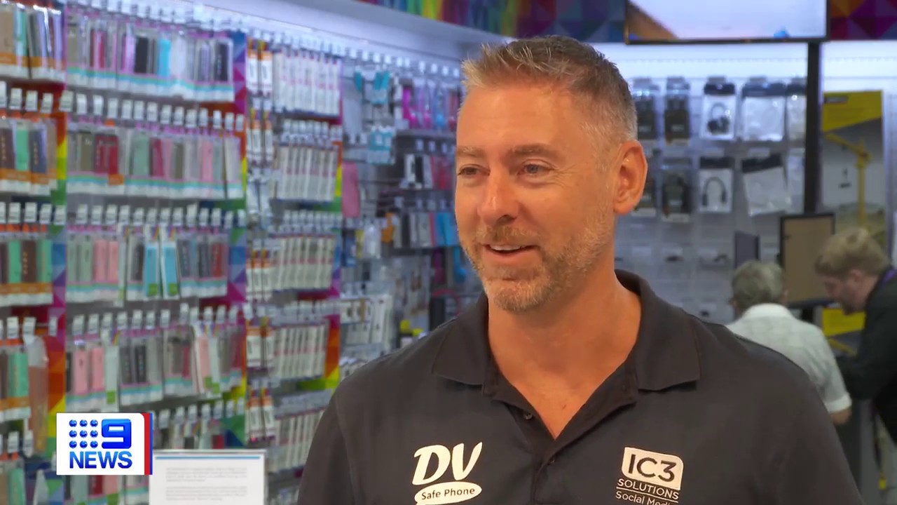 9 NEWS Coverage of DV Safe Phone 20/04/2020