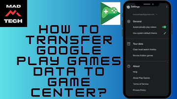 How to Transfer Google Play Games Data to Game Center? Transfer Games From Phone