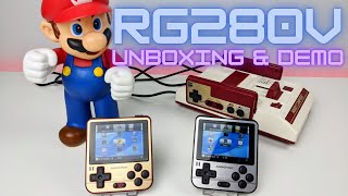 Anbernic RG280V Unboxing & Demo - Black Friday Sale for this slim and portable retro gaming console