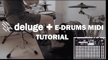 How to MIDI map E-Drums with Synthstrom Deluge (Step-by-Step Tutorial)