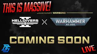🔴 Helldivers 2: MASSIVE NEWS!! WARHAMMER COLLAB & DLSS COMING?! #helldivers2