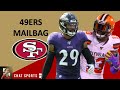 49ers Rumors: Sign Earl Thomas? Odell Beckham Jr. Trade? Raheem Mostert Injury Status? | Mailbag