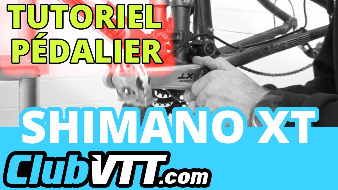 Demontage pedalier SHIMANO XT - Les conseils - 018