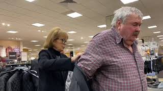 Buying heavy jacket for my big baby at Dillard s Black Friday