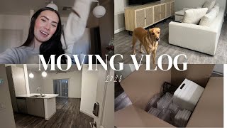 MOVING VLOG: packing up, my next chapter, & empty house tour!