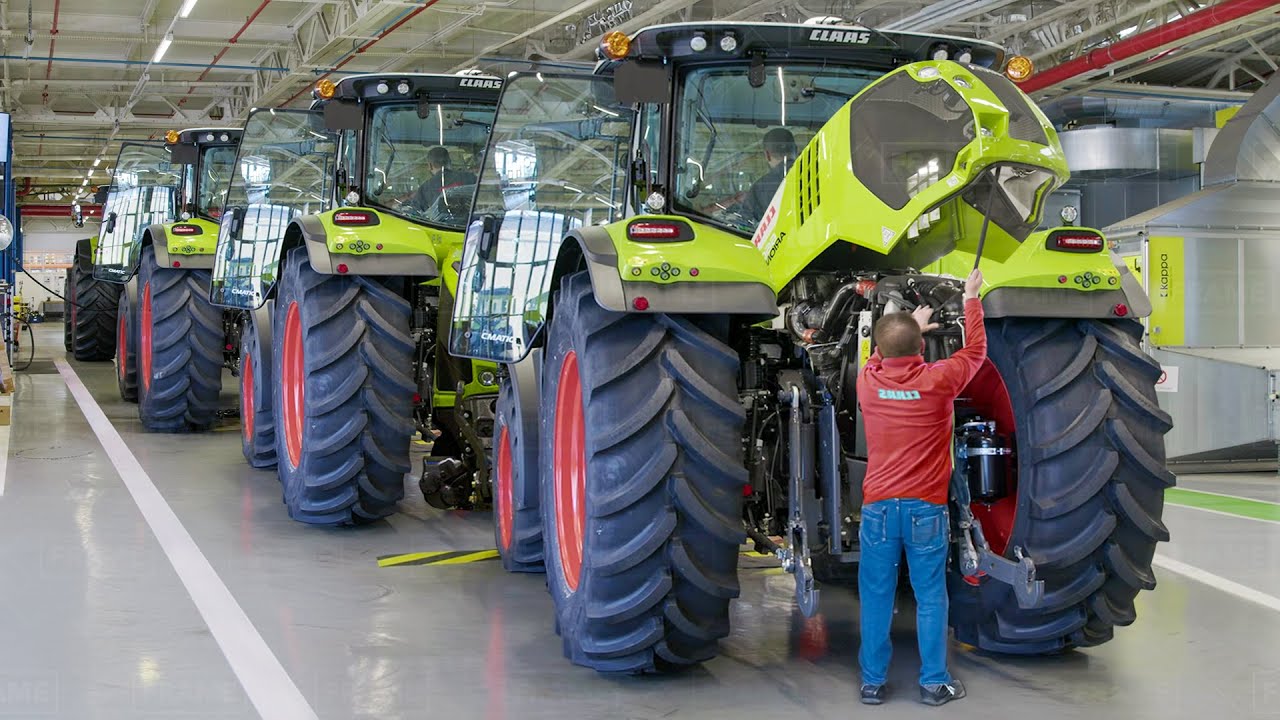 Inside European Factories Building Super Advanced Tractors