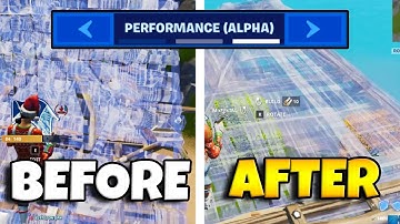 Bubble Wrap Builds Are Gone Forever? (Fortnite Performance Mode Update)