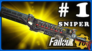 Fallout 76: Gauss Rifle - Now 2x Explosive and 90% Armor Pen - The King of Snipers.