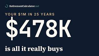What Inflation Really Does to $1,000,000 in Retirement