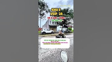 DT:125m2 ĐẤT KCN VSIP-2A, GIÁ CHỈ HƠN 2TỶ #batdongsan #vsip2 #bdsbinhduong #bdsdautu #bdstanuyen