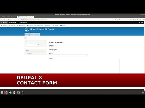 Drupal 8 Contact Form