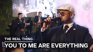 Wedding Band Jakarta  You To Me Are Everything the Real Thing