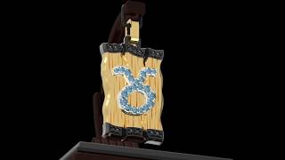 Aquarius Zodiac Pendant - 3D CAD video