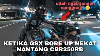 NGABERS SUDIRMAN VS NGABERS ANTASARI || CBR250RR VS GSX150 BORE UP