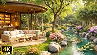 Relaxing Piano at Outdoor Garden Ambience | Nature Sounds & Birds Singing for Work and Study screenshot 4