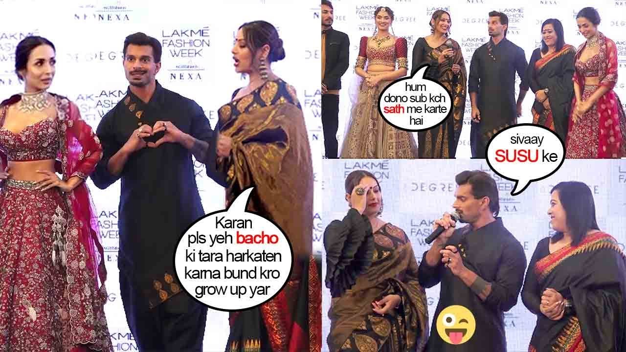 Bipasha Basu's MOST EMBARASSING Moment Ever From Karan Singh Grover's DUM'B Acting@LFW2020