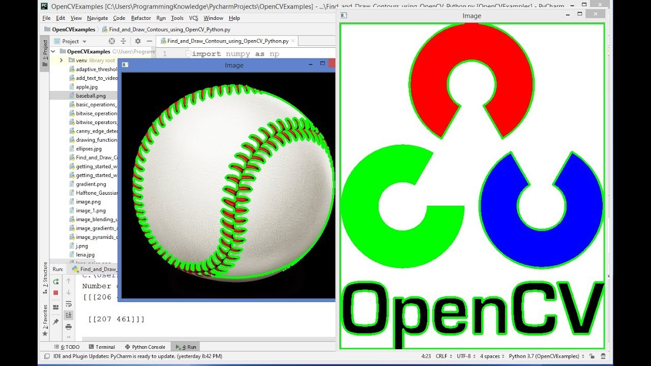 OpenCV Python Tutorial For Beginners 23 Find And Draw Contours With OpenCV Python Tutorial For Beginners 23 Find And Draw Contours With