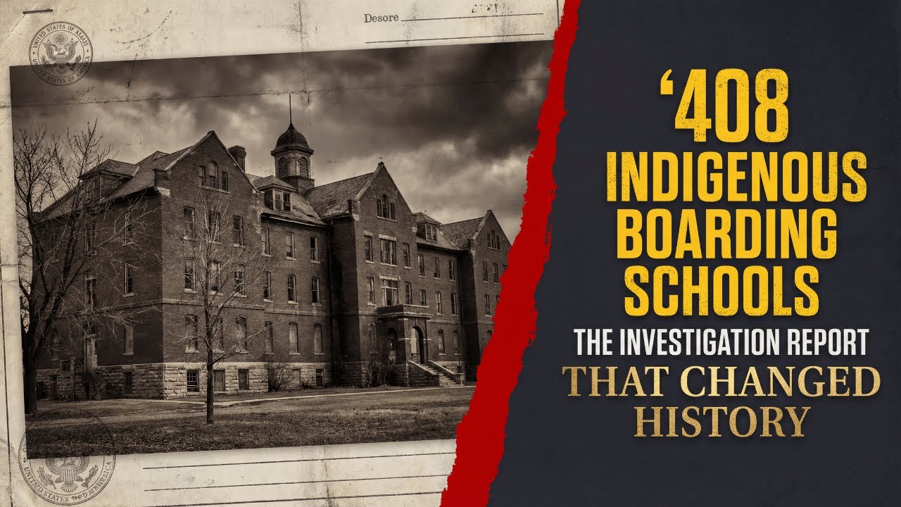 (INDIGENOUS BOARDING SCHOOL, 2022) The Federal Investigation Report That Put 408 Schools on Record
