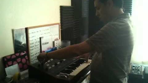 5 creating a sound effect using Moog Prodigy synth