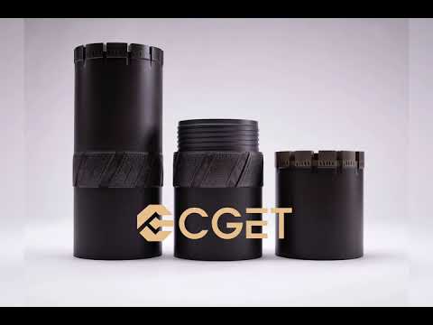 NQ HQ PQ impregnated diamond bits reaming shells CGEGTECH Geo Equip Tech Wuxi