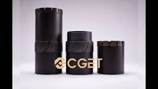 Nq Hq Pq Impregnated Diamond Bits Reaming Shells Cgegtech Geo Equip Tech Wuxi